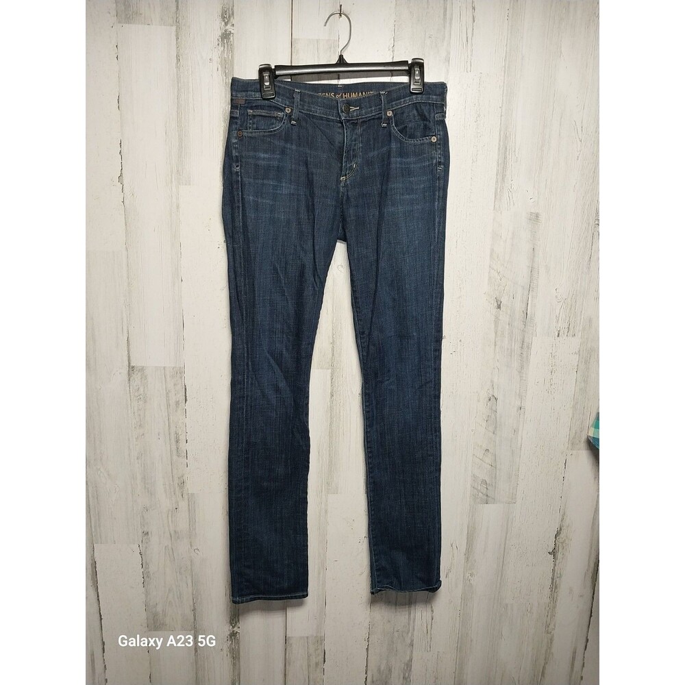 Citizens of Humanity Jeans Womens  28 Ava Low Rise Straight Leg Stretch